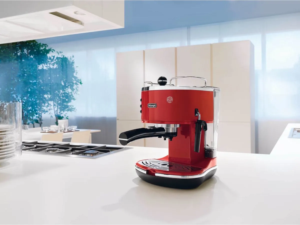 De'Longhi Icona Vintage ECOV311.R Espressomachine - Rood