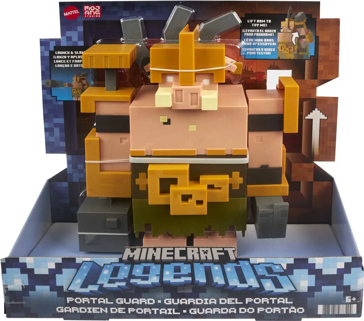 Minecraft Legends Portaalbewaker Superbaas Speelfiguur - 4582964 - Multi - afbeelding 6 van 6