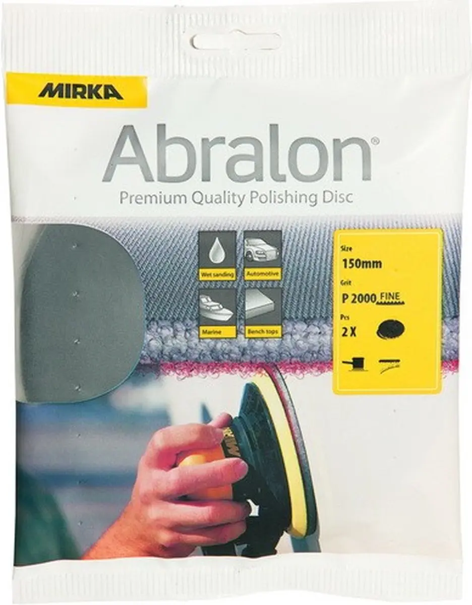 MIRKA Abralon Schuurschijven 150mm *KLEINVERPAKKING*