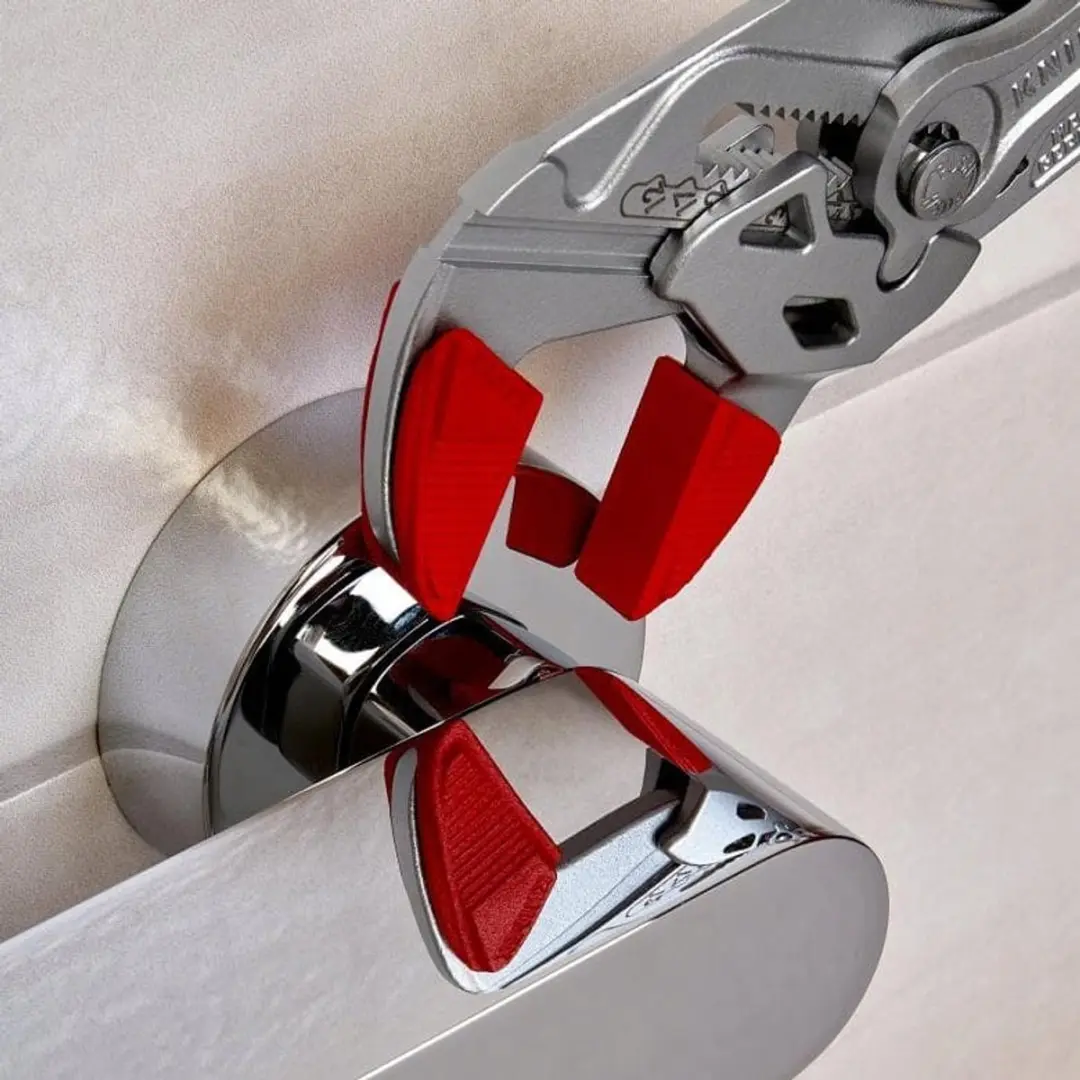KNIPEX Tang-sleutel 180mm 2-in-1 met zachte kappen
