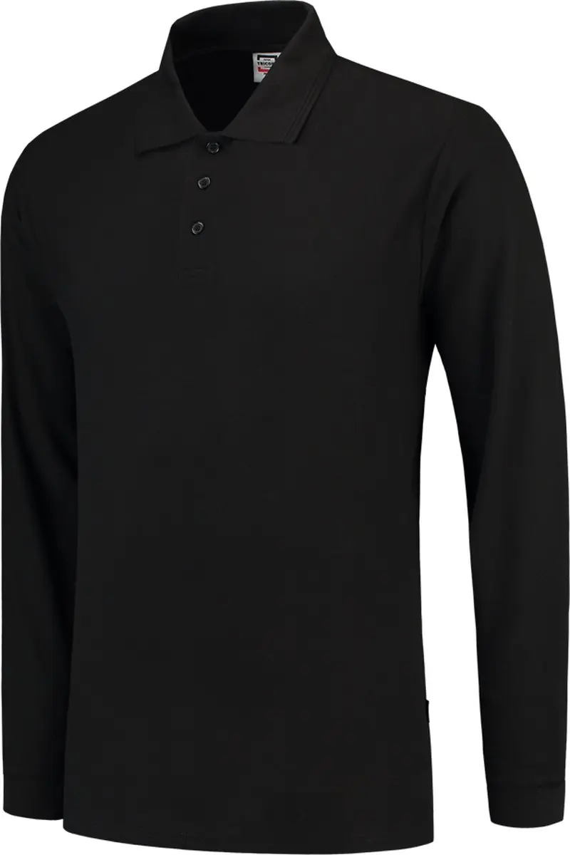 Tricorp Poloshirt 100% Katoen 201008 - Zwart S - afbeelding 3 van 5