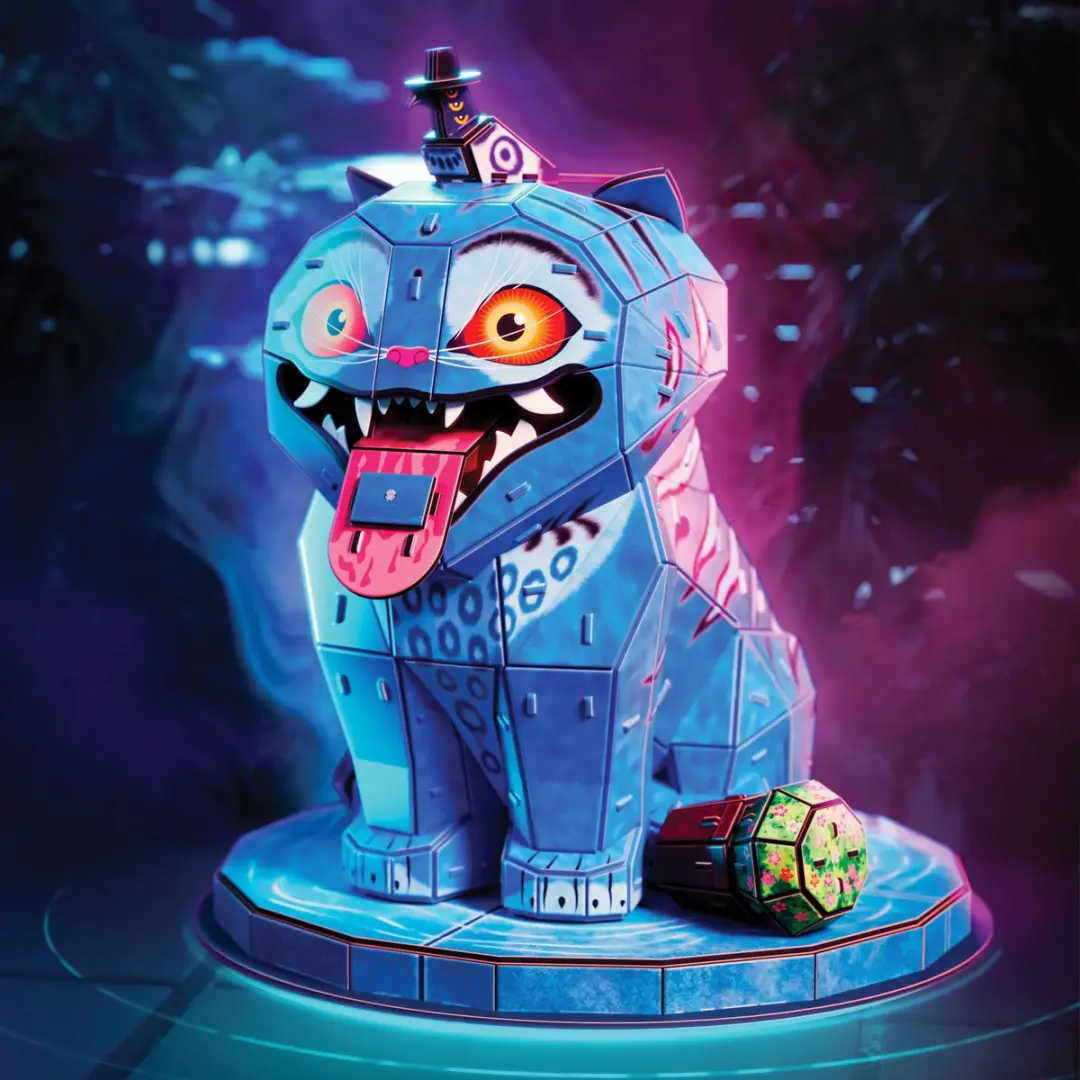 Spin Master 4D Build KPop Demon Hunters Derpy Puzzel - 200 Stuks - Meerkleurig - afbeelding 3 van 6