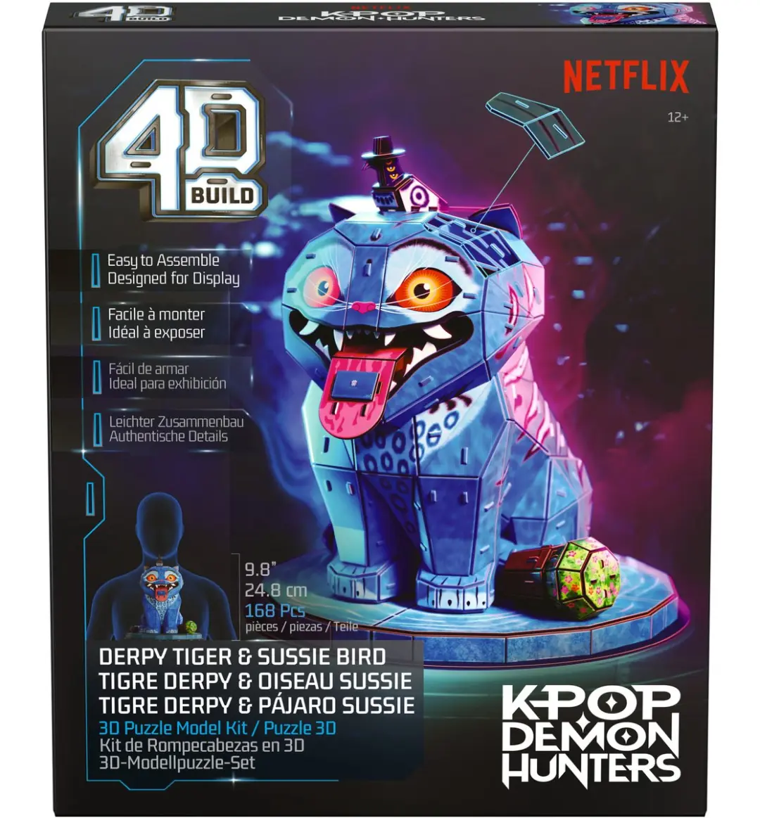 Spin Master 4D Build KPop Demon Hunters Derpy Puzzel