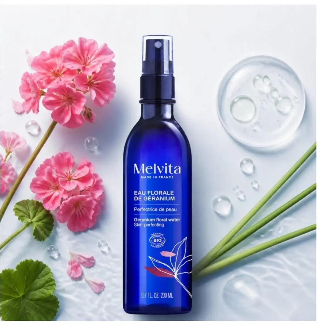 Melvita Organic Geranium Bloemenwater 200ml