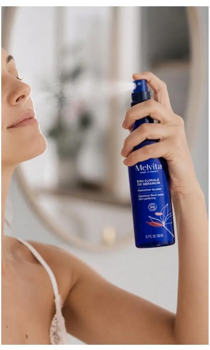 Melvita Organic Geranium Bloemenwater 200ml