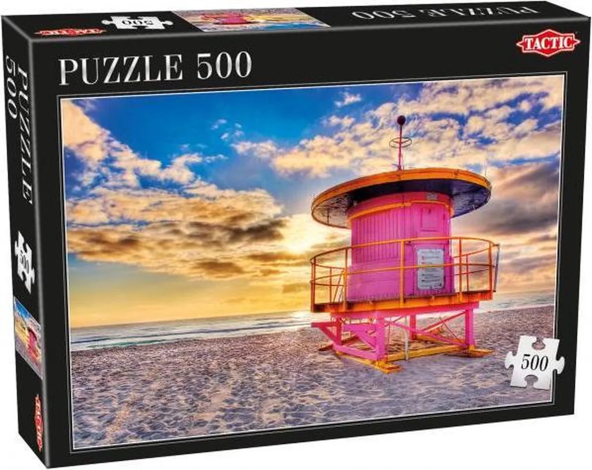 Tactic Miami Puzzel 500 Stukjes