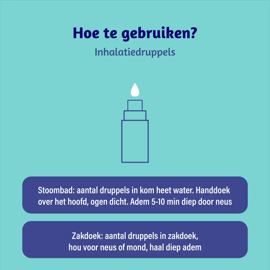Dampo 2-in-1 Neusinhaler Inhalatiedruppels 2ml - Eucalyptus/Menthol