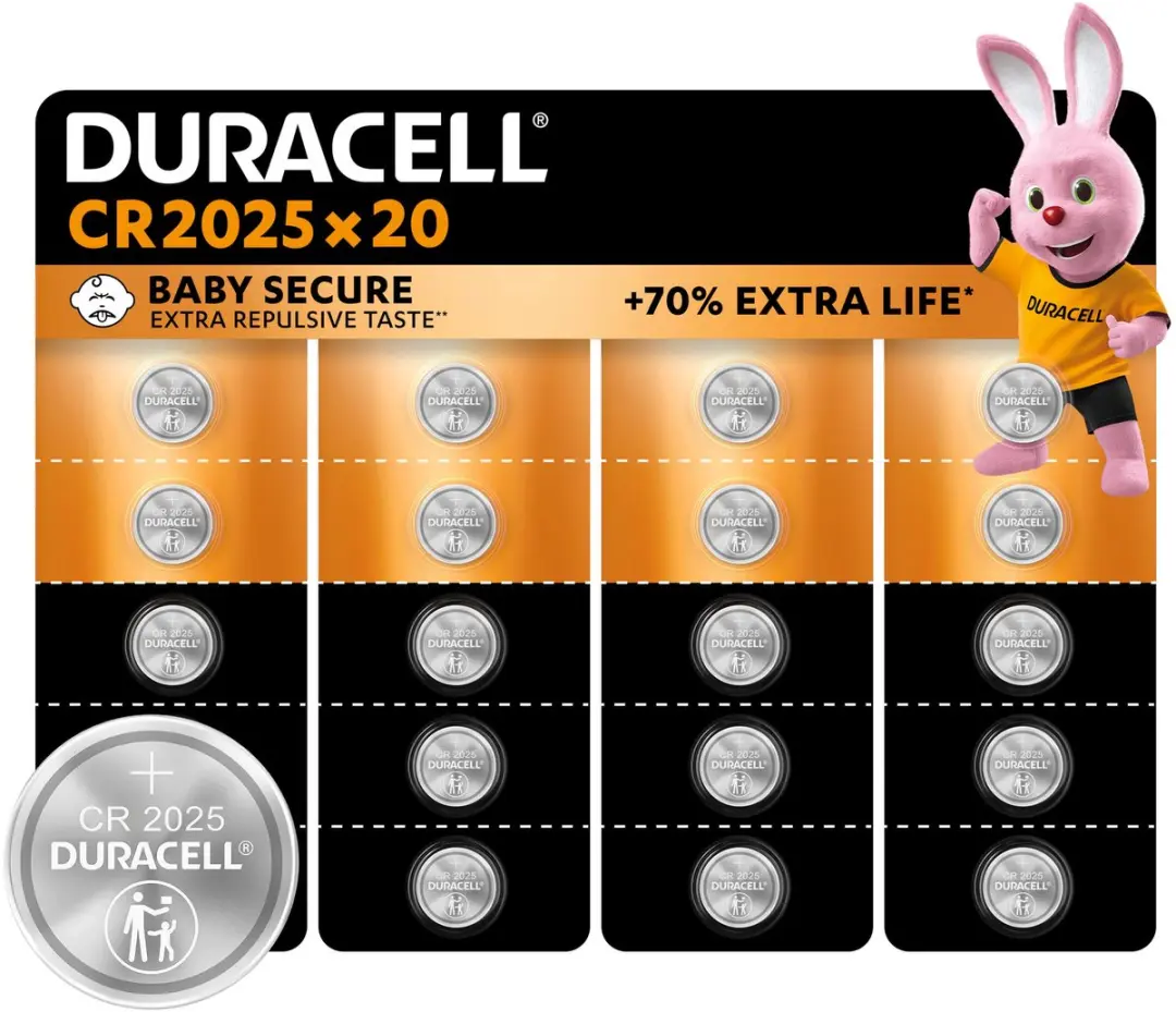 Duracell Knoopcelbatterij CR2025