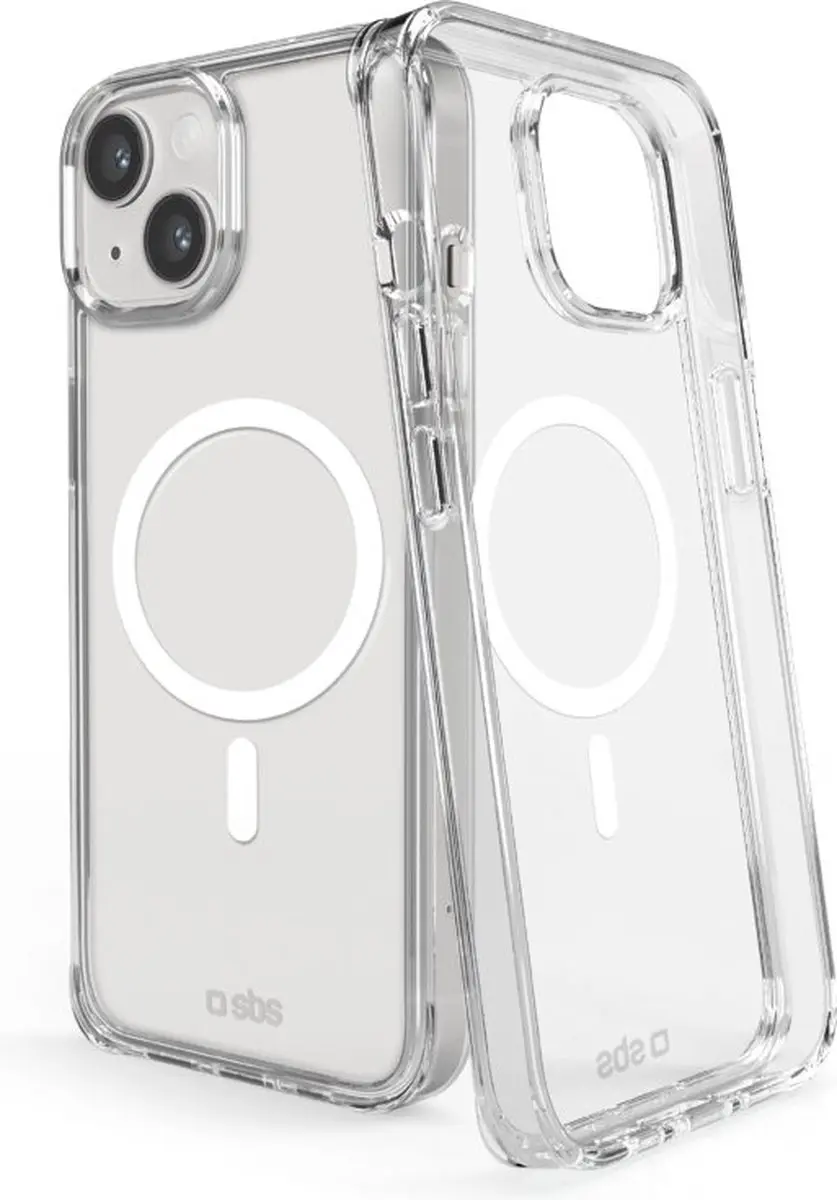 SBS Light Mag Etui iPhone 13/14 - TELIGMAGIP1461T - Transparant - afbeelding 3 van 3