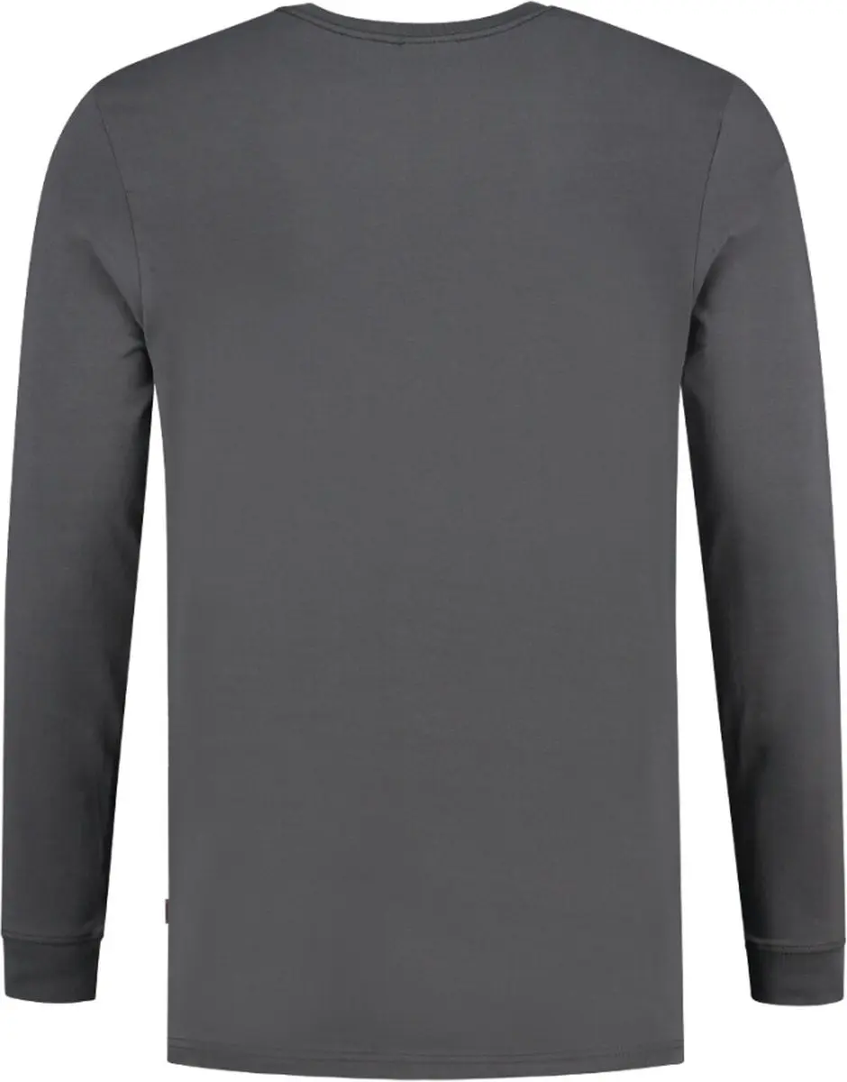 Tricorp 101015 T-Shirt Lange Mouw - Donkergrijs XL - afbeelding 2 van 5
