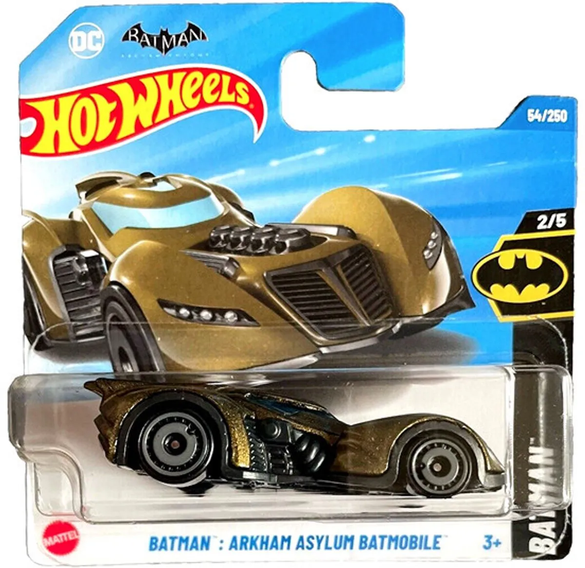 Hot Wheels Batman Arkham Asylum Batmobile 21A