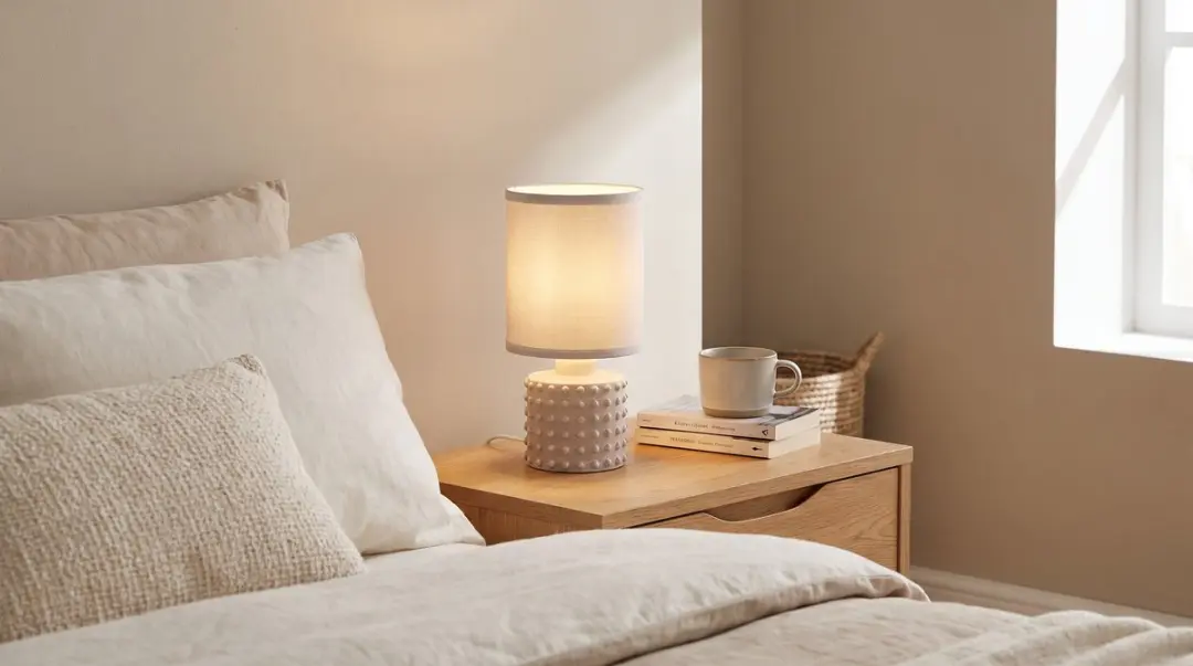 Eglo Romanoro Tafellamp E14 - 25 cm - Beige - afbeelding 4 van 6