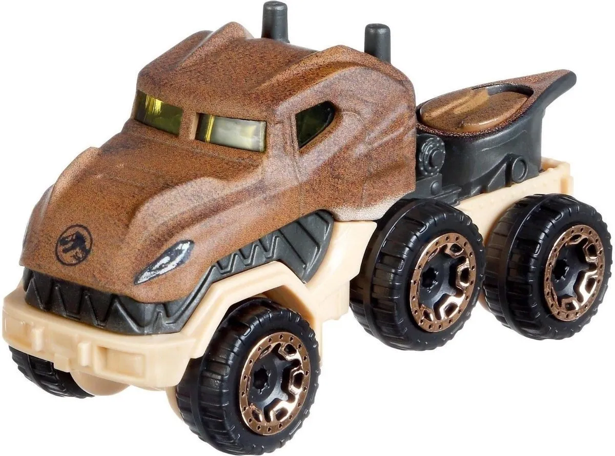 Hot Wheels Jurassic World Tyrannosaurus Rex 7cm - Bruin