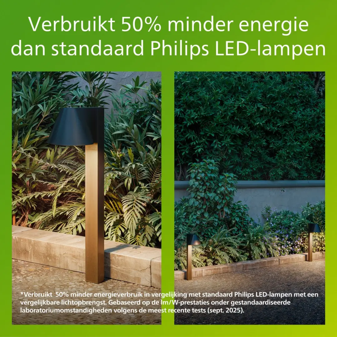 Philips Voltan UltraEfficient Sokkellamp 4.3W - Zwart - afbeelding 3 van 6