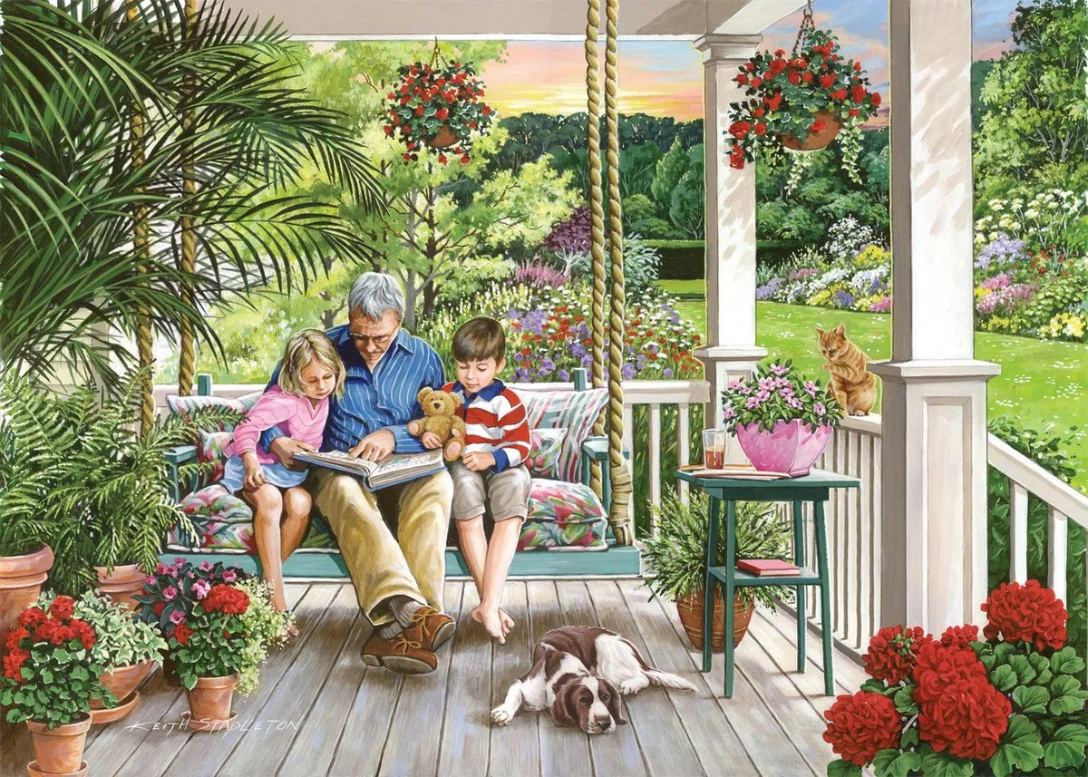 House Of Puzzles Storytime Legpuzzel 500 XL - Multicolor