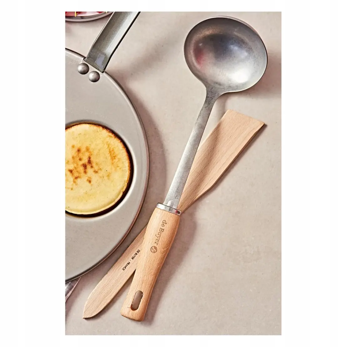 De Buyer Crêpe Spatel 30cm - Beukenhout - afbeelding 2 van 5