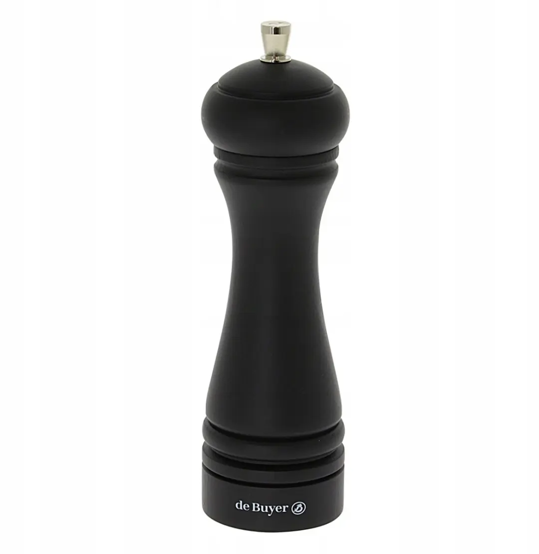 De Buyer JAVA Zoutmolen 18 cm Mat Zwart