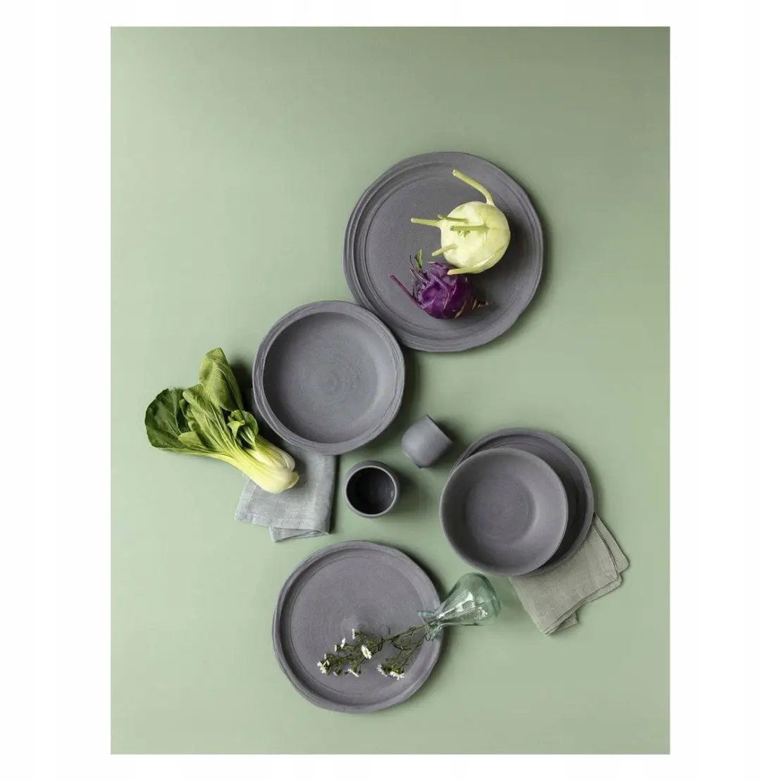 Revol No.W Plat Bord 28,5cm - Grijs - afbeelding 3 van 5
