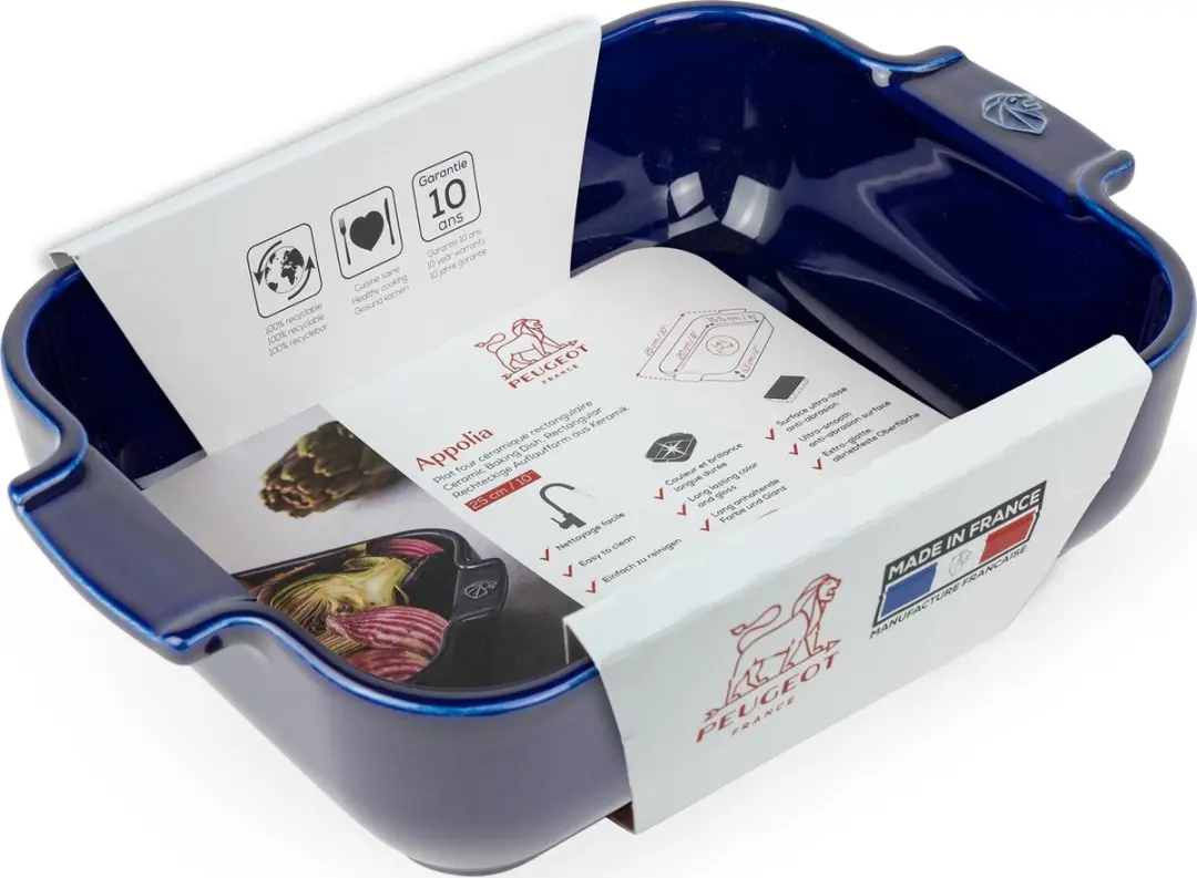 Peugeot Appolia Ovenschaal 25cm - Blauw - afbeelding 2 van 2