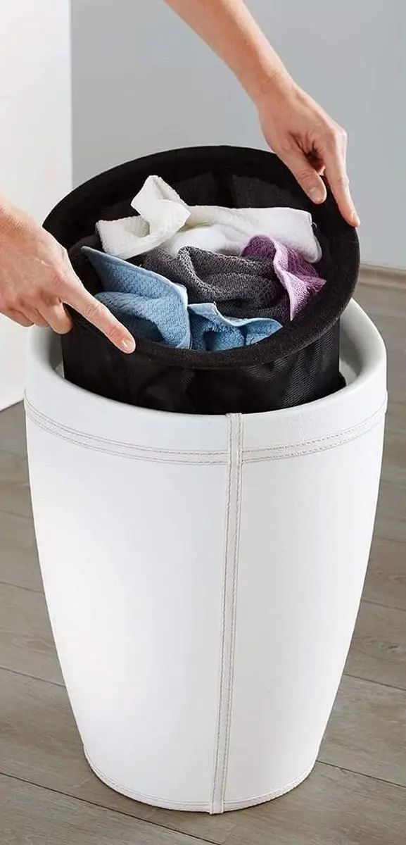 Wenko Badkamerkruk Candy 20 Liter 50,5 Cm Abs Grijs - afbeelding 2 van 5