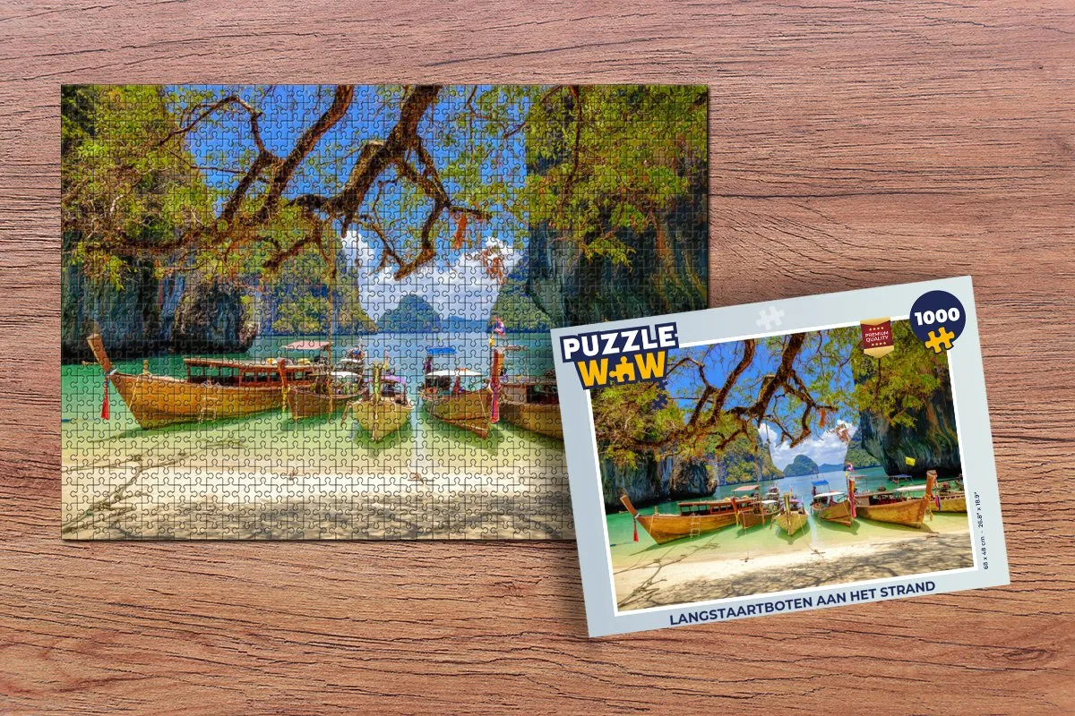 PuzzleWow Legpuzzel 1000 Stuks - Multicolor