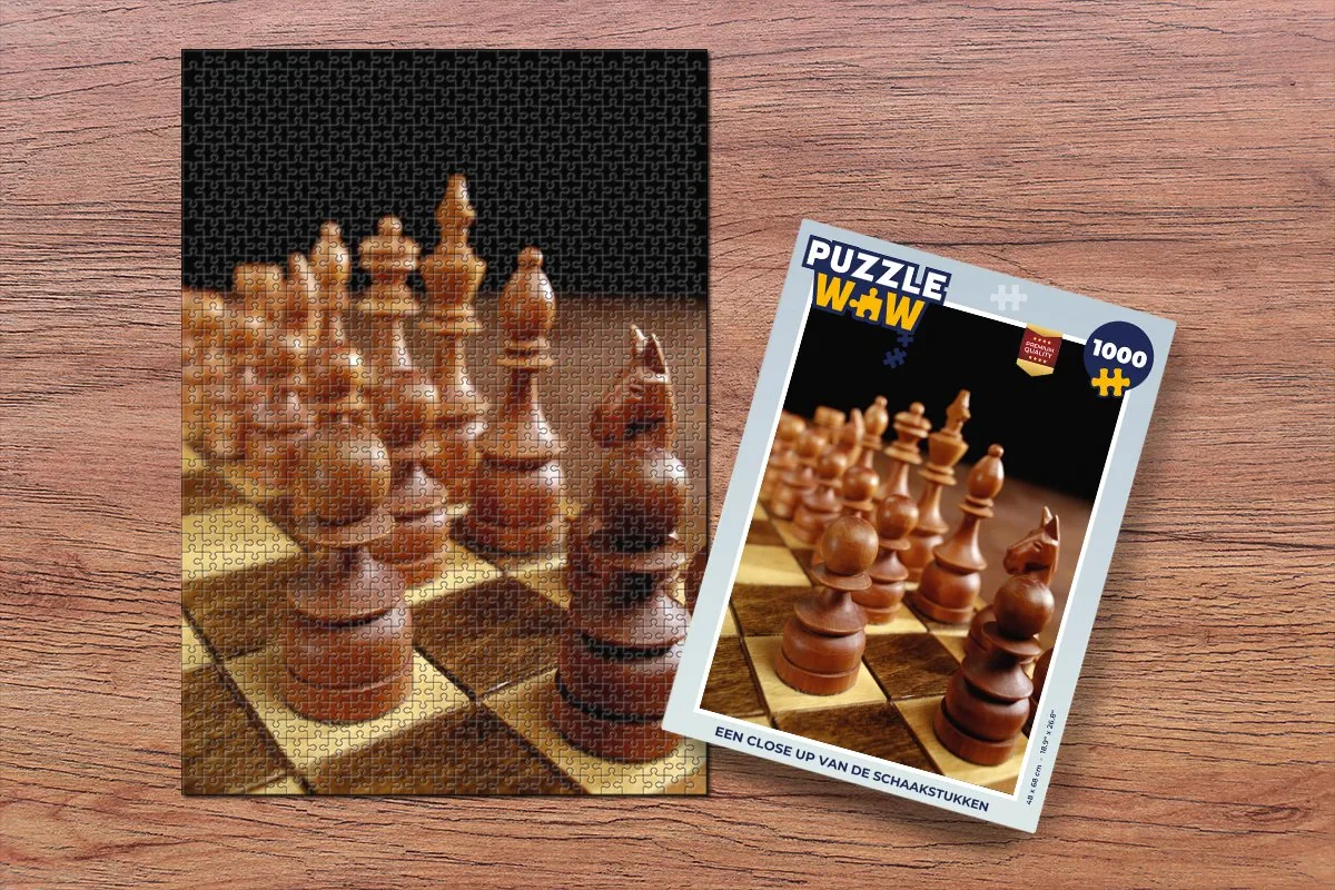 PuzzleWow Legpuzzel 1000 Stuks Multicolor