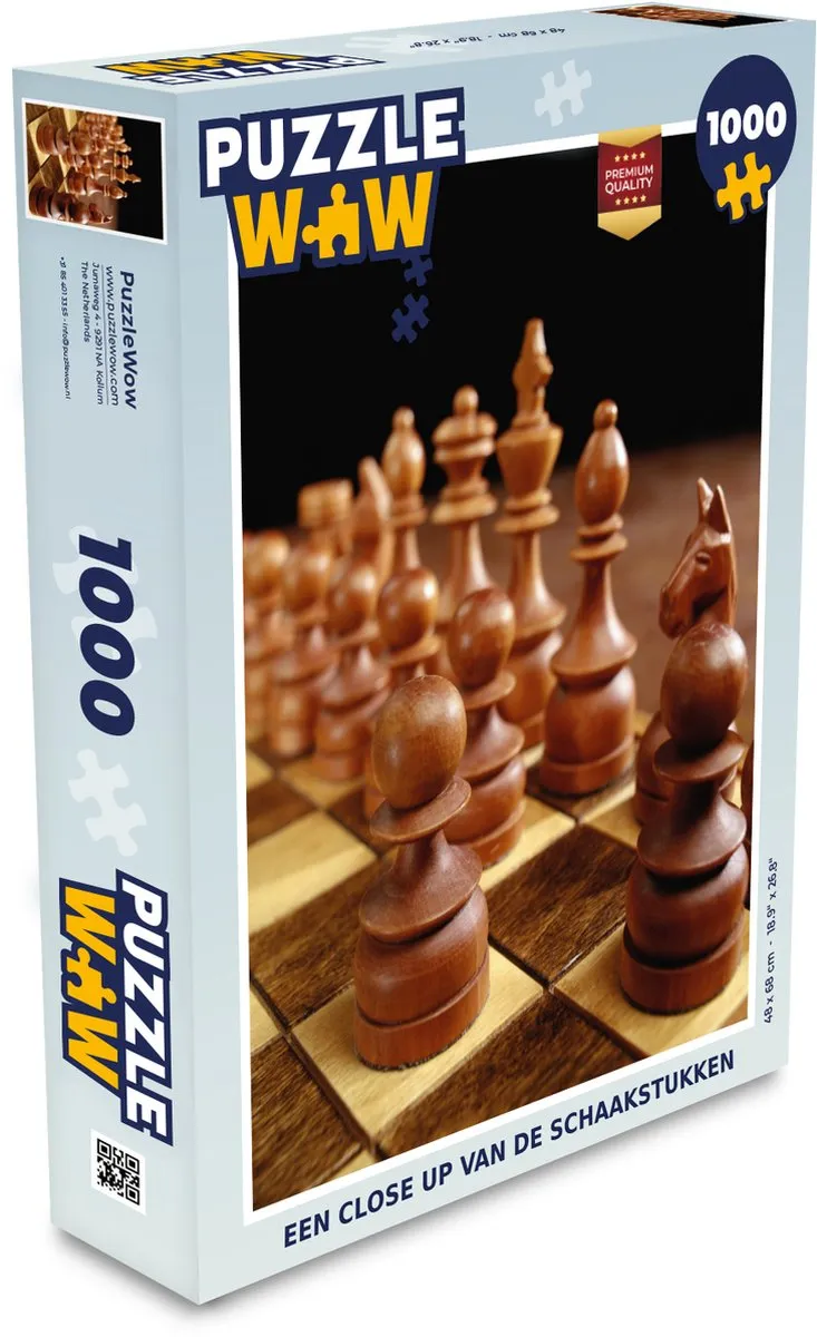PuzzleWow Legpuzzel 1000 Stuks Multicolor
