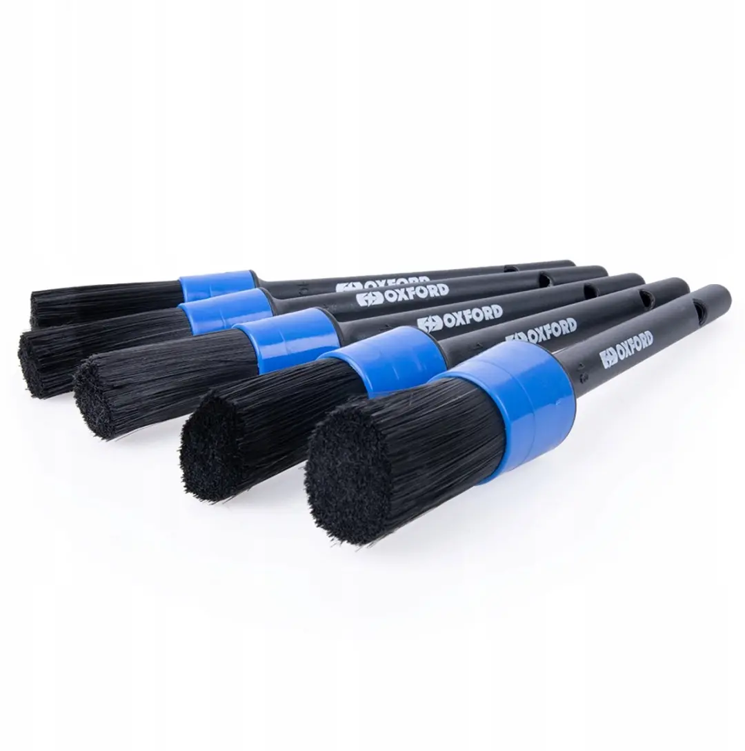 Oxford Motorfiets Poetsborstels - 5 Stuks Zwart - afbeelding 2 van 5