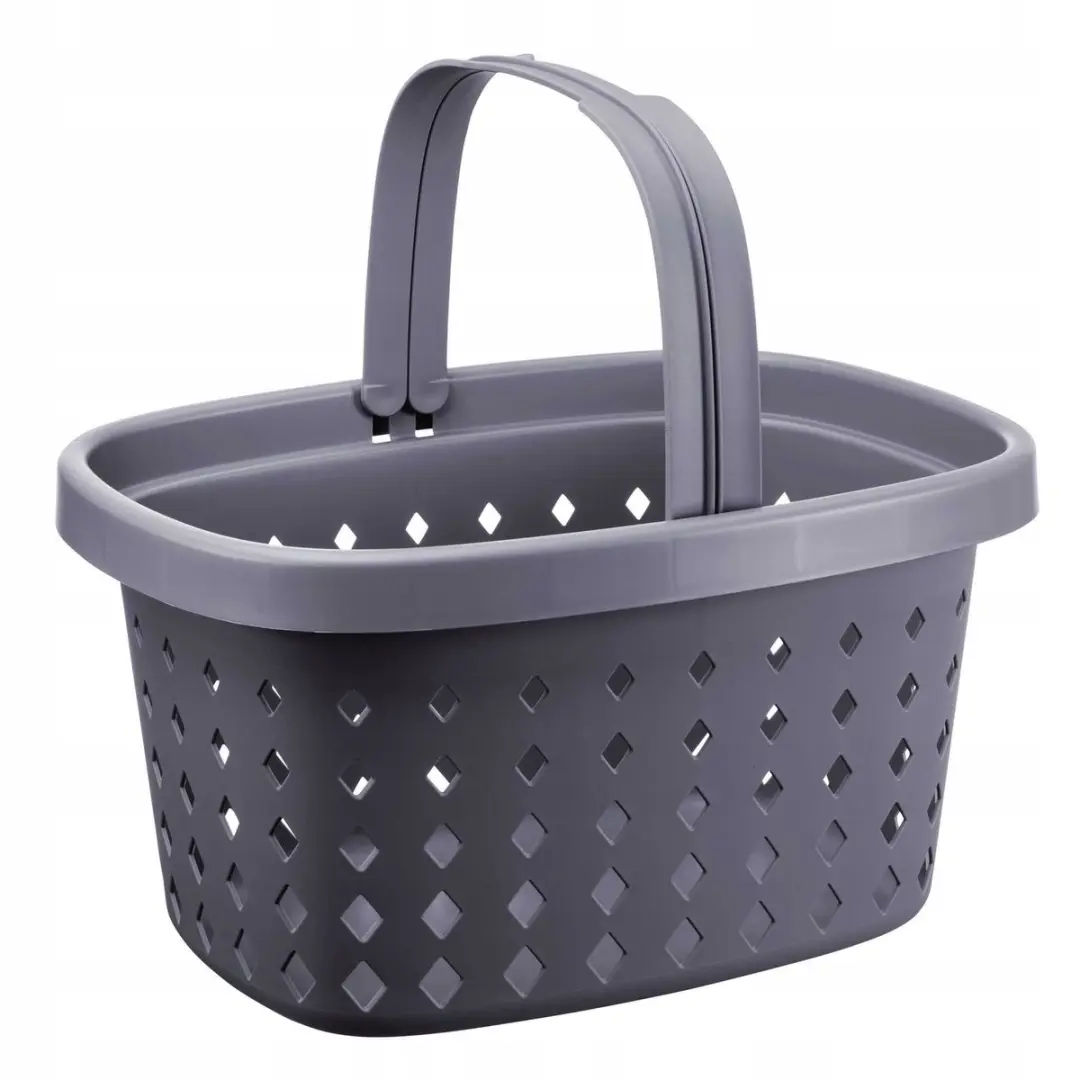 Grijze boodschappenmand 20L