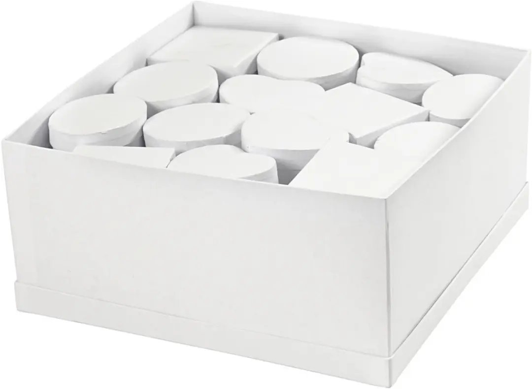 Creativ Company Witte Dozen Displaybox 27 Stuks