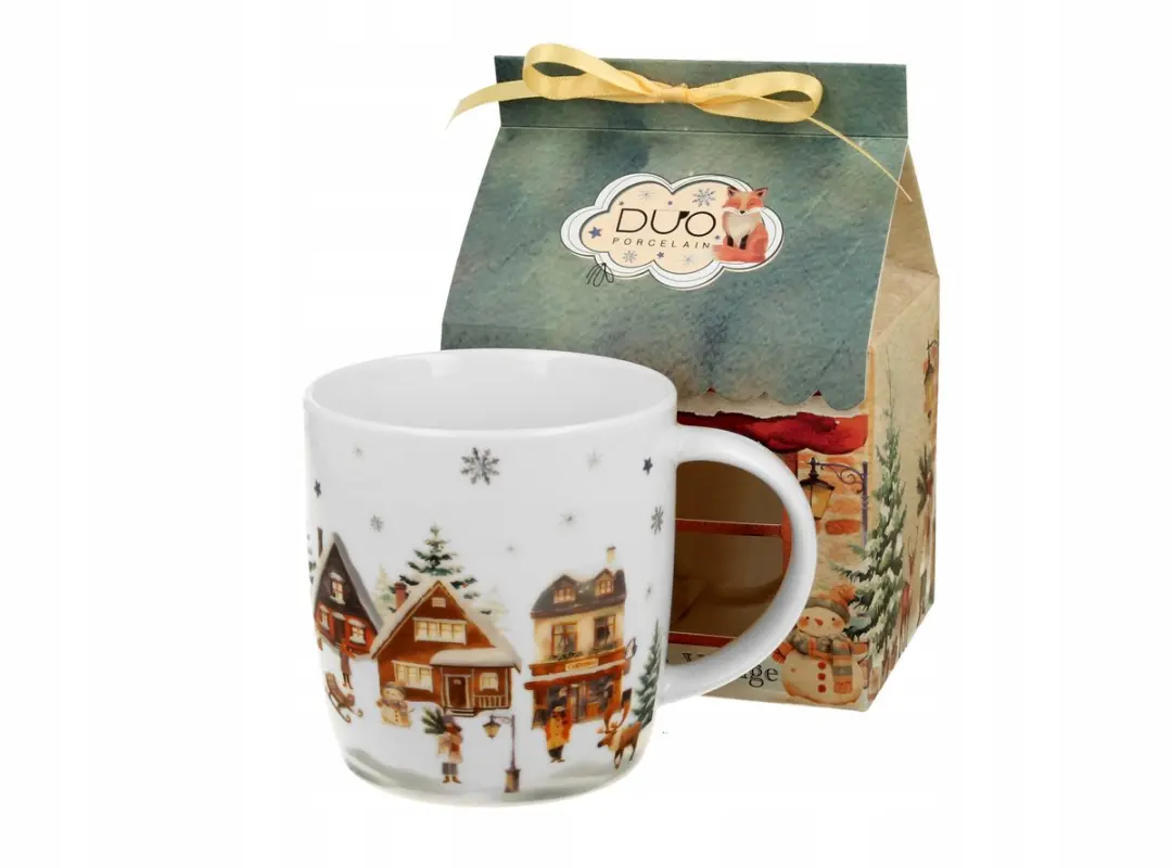Duo Kerstmok 400ml in Huisverpakking