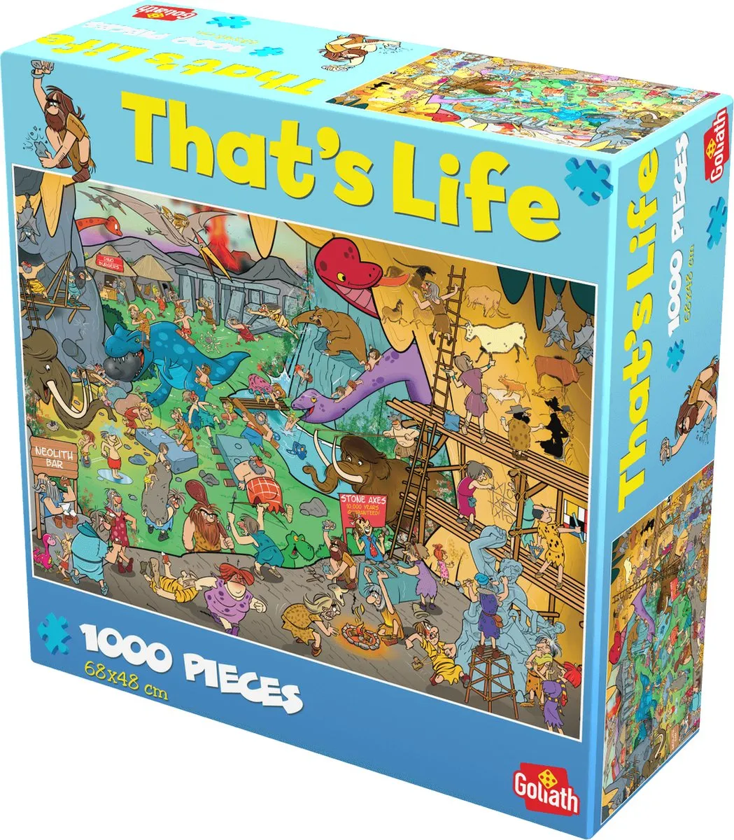 Goliath That's Life Prehistoric Puzzel