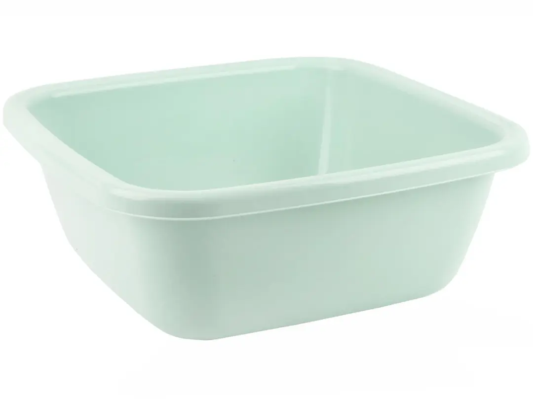 Groene Plastic Wasbak 14L