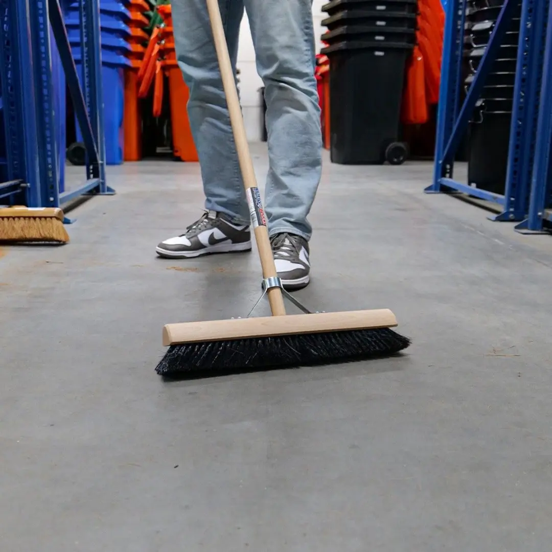 Talen Tools Zaalveger 40cm - Staal 150cm - Zwart