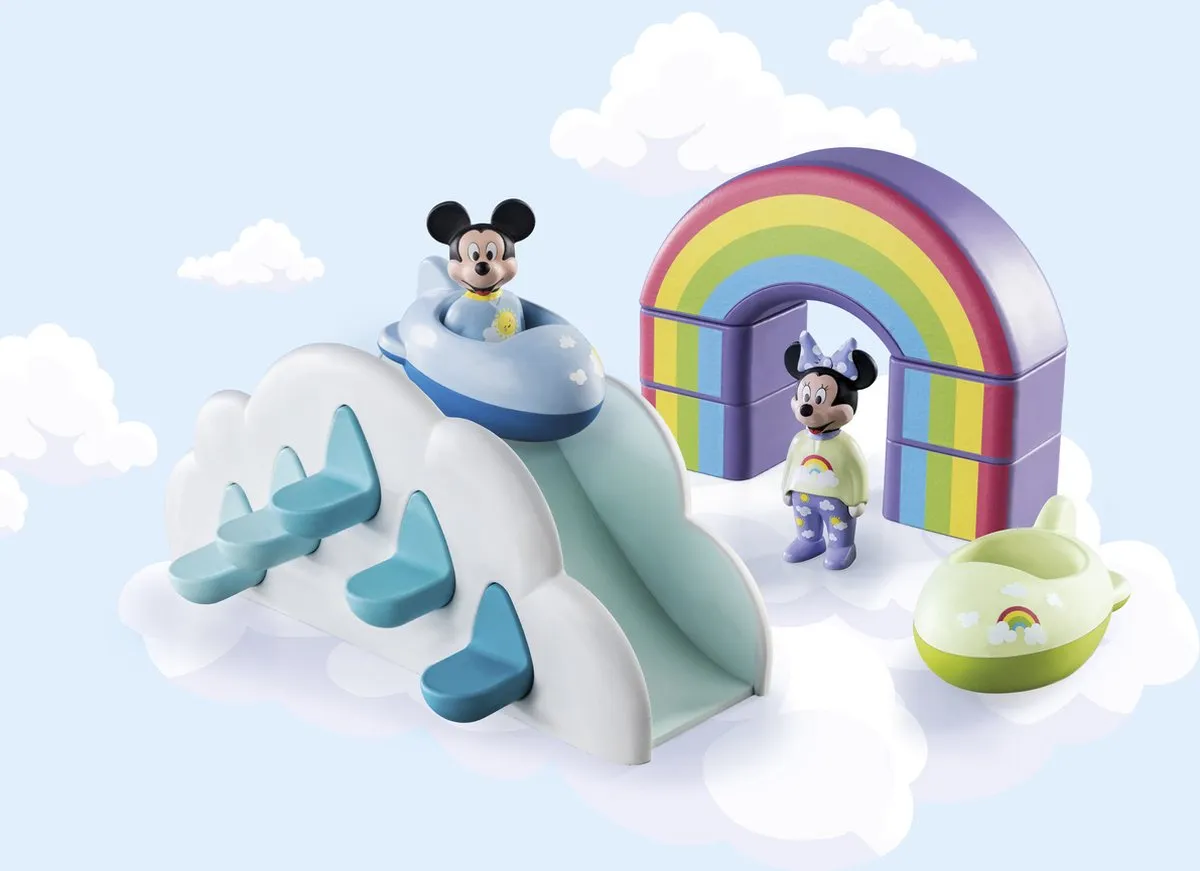 Playmobil Disney Mickey Mouse Wolkenhuis 71319 - Multikleur