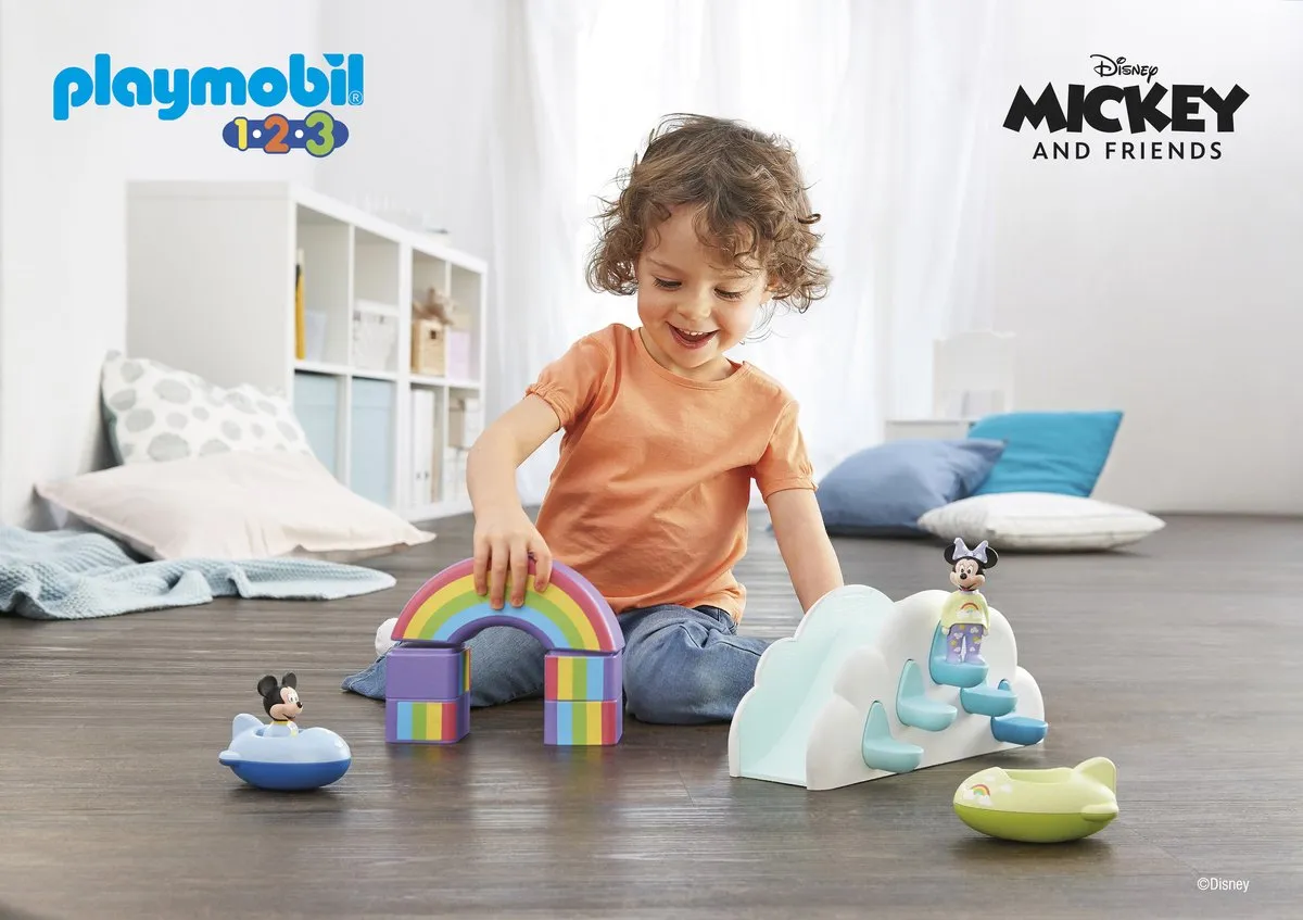Playmobil Disney Mickey Mouse Wolkenhuis 71319 - Multikleur