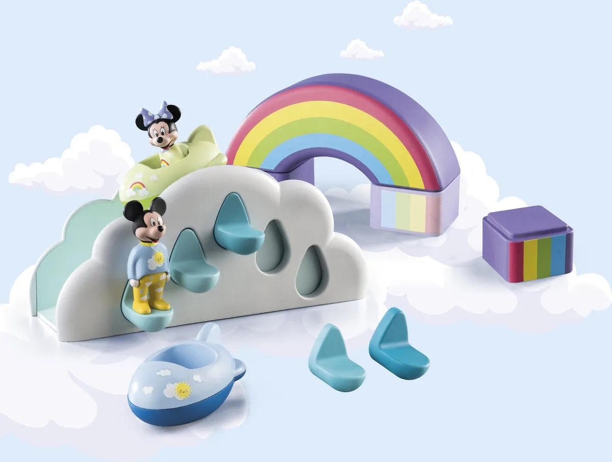 Playmobil Disney Mickey Mouse Wolkenhuis 71319 - Multikleur