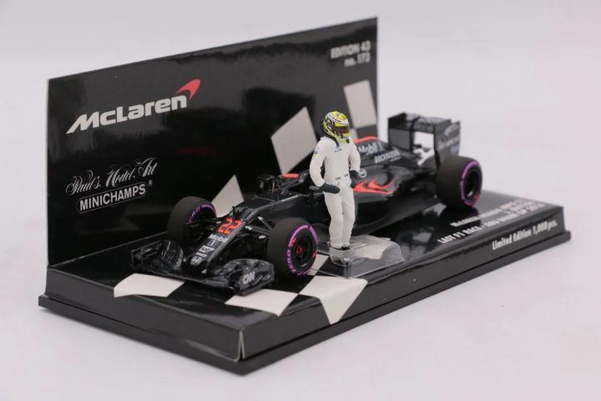 Formule 1 McLaren MP4-31 #22 Abu Dhabi 2016 - 1:43 Minichamps