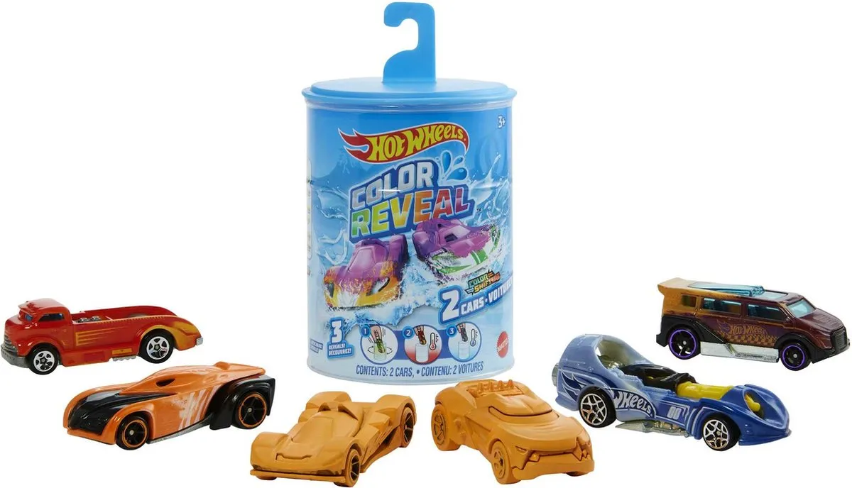 Hot Wheels Color Reveal Set GYP13 - 2 Speelgoedauto's