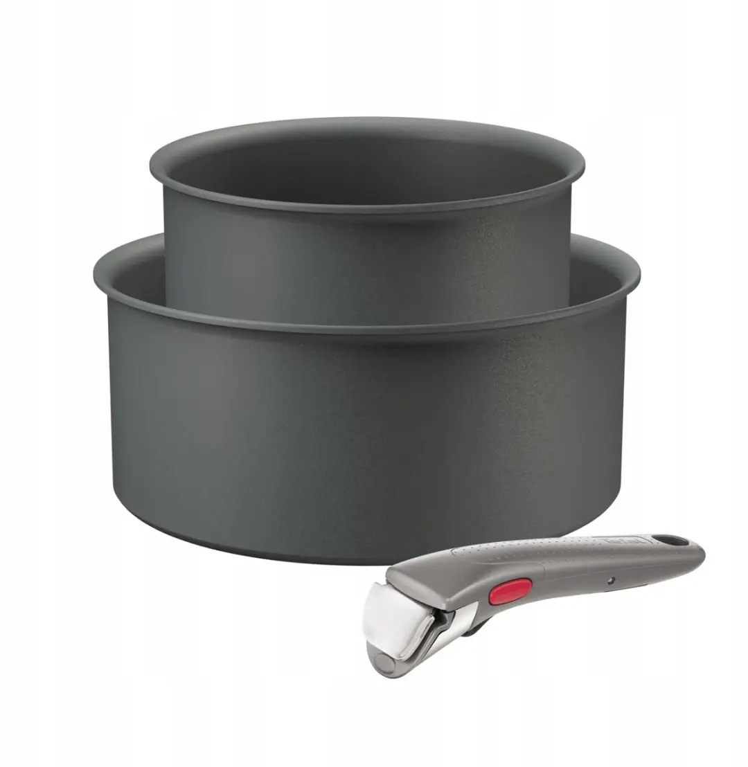 Tefal Ingenio Halo Pannenset 16/20cm met Titanen Antiaanbaklaag
