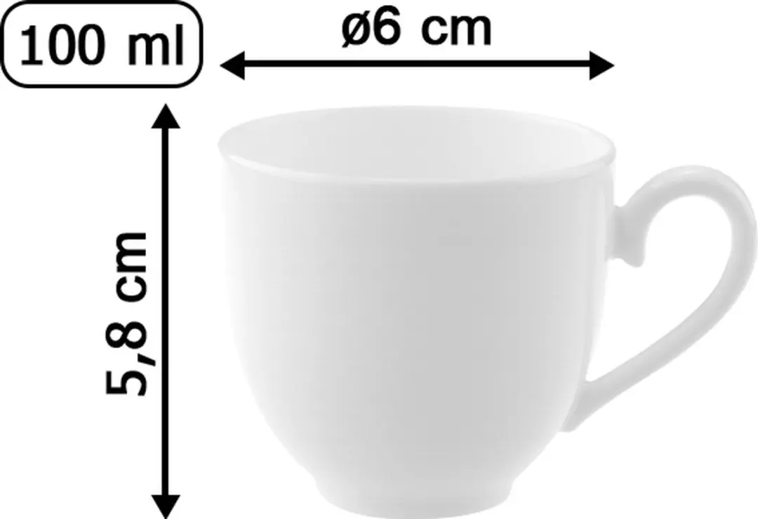 Villeroy & Boch Royal Mokka-/Espressotasse 100ml - 1044121420 - afbeelding 2 van 5