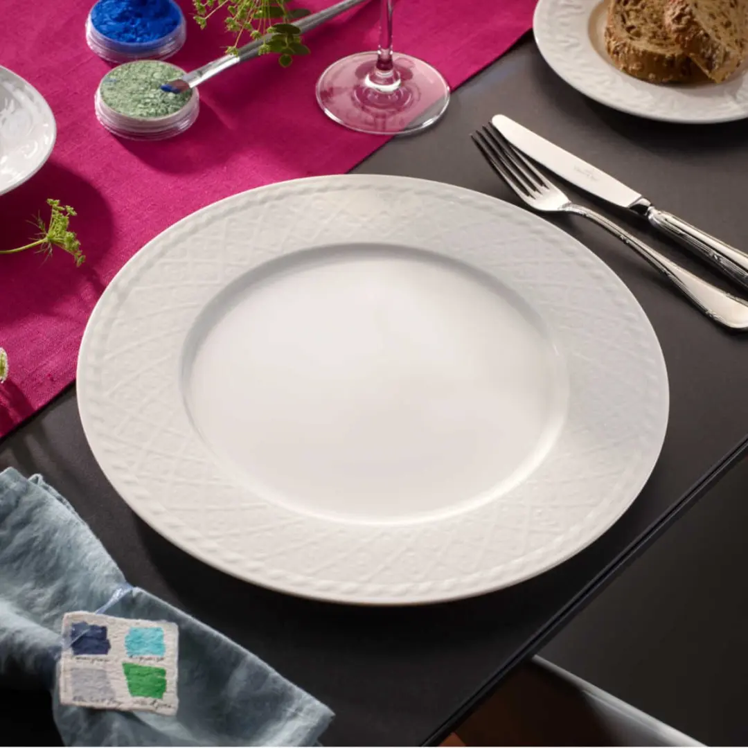 Villeroy & Boch Cellini Plaatsbord 31cm - Wit - afbeelding 2 van 5