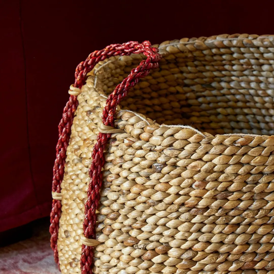 Loberon Mand Cilovar - 36,5 cm - Bruin/Bordeaux - afbeelding 2 van 5