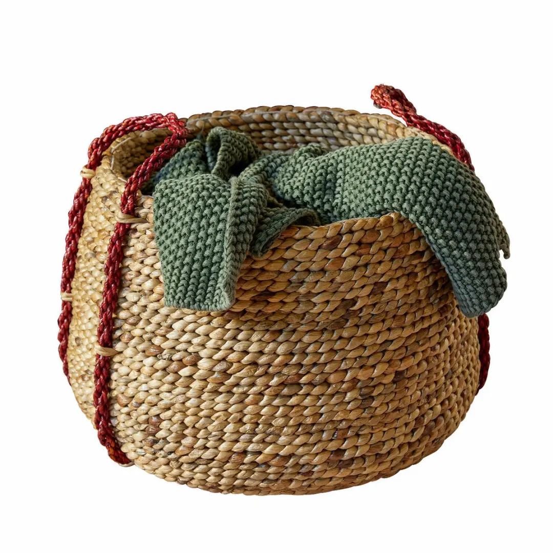Loberon Mand Cilovar - 36,5 cm - Bruin/Bordeaux - afbeelding 3 van 5