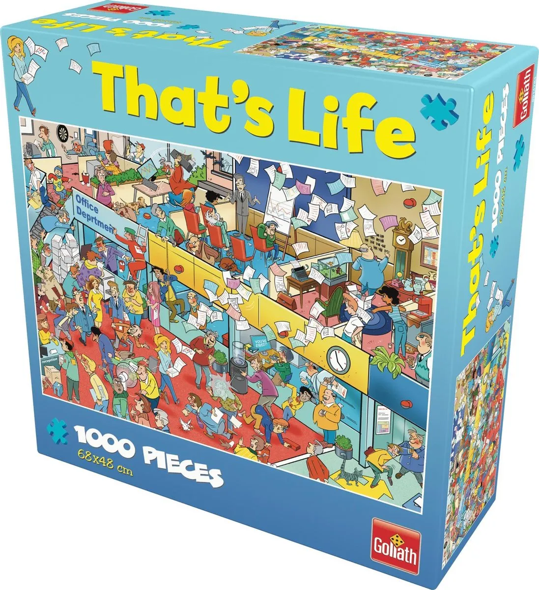 Goliath That's Life Puzzel Het Kantoor 1000 Stuks - 1000 Puzzeldelen