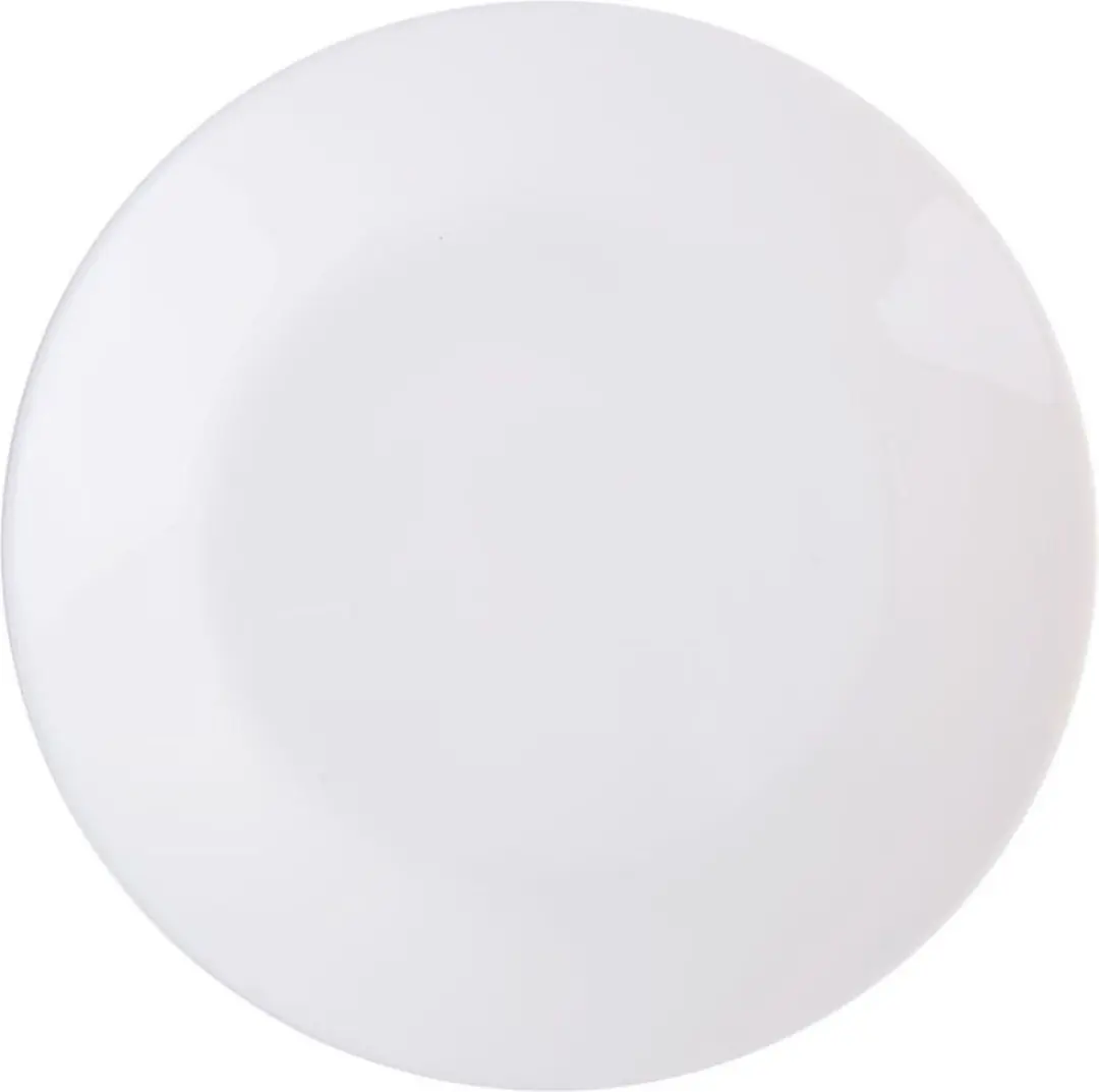 Luminarc dinerbord, rond, 25 cm, wit, Arcopal Zelie