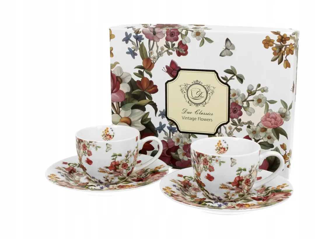 Espressokopjes met schoteltjes 110 ml