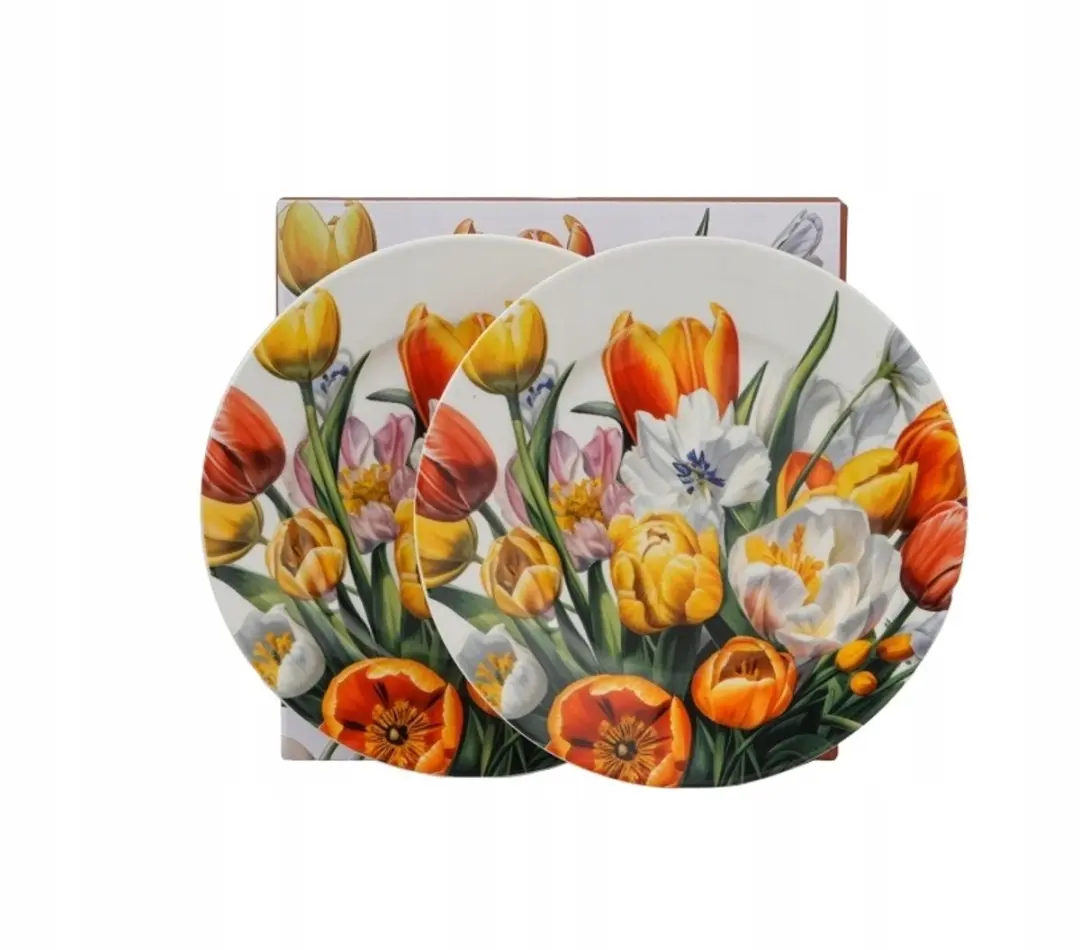 Porseleinen dessertschaal 19cm 2 stuks