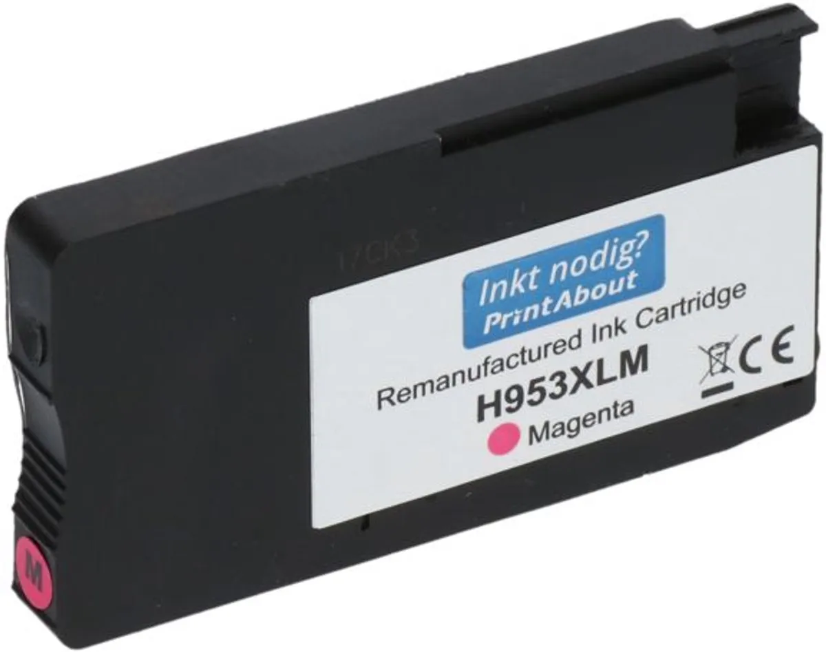 PrintAbout HP 953XL Inktcartridge Magenta Hoge capaciteit 29ml