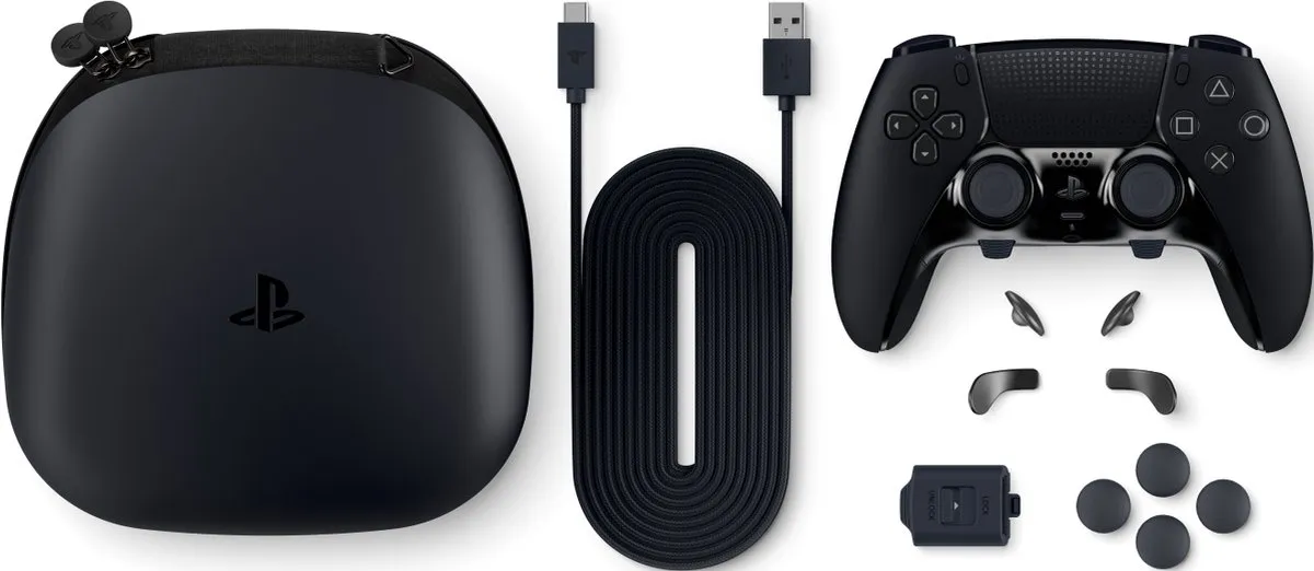 Sony PS5 DualSense Edge Draadloze Controller - Midnight Black